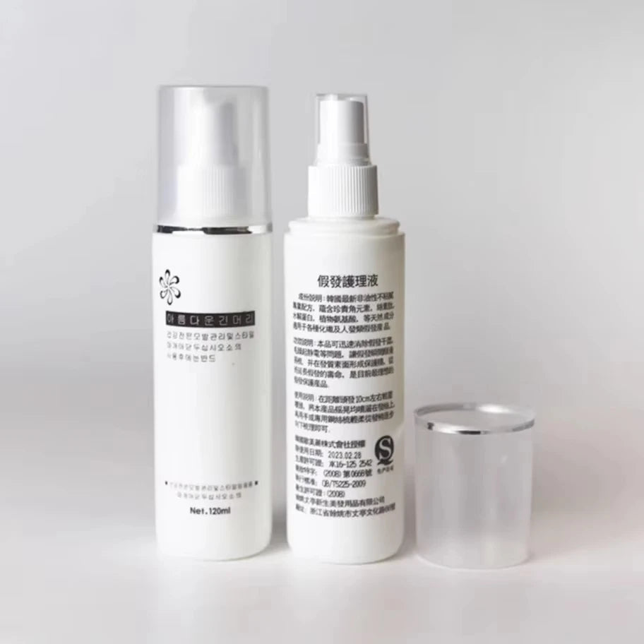 Synthetic Wig Conditioner Spray - Anti-frizz Anti-static Smooth Tangles Hair System Protection for Wigs Care Solution SHENALAK
