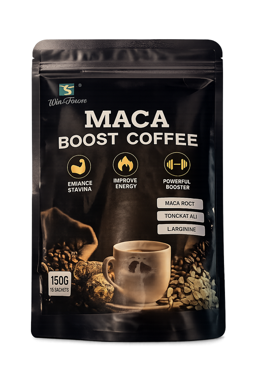 Café Booster Énergie Maca – Vitalité & Performance Naturelle SHENALAK